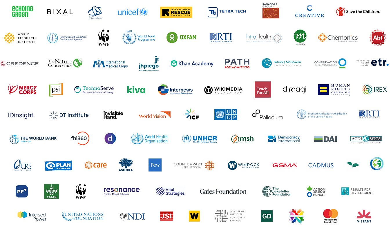 Organizations whose roles appear on ImpactSource